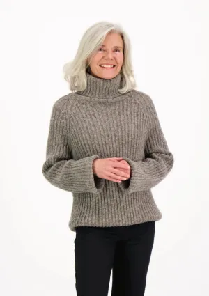 Alexa Roll-Neck Grey