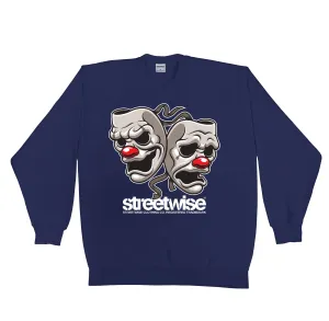 All Smiles Crewneck (Navy)