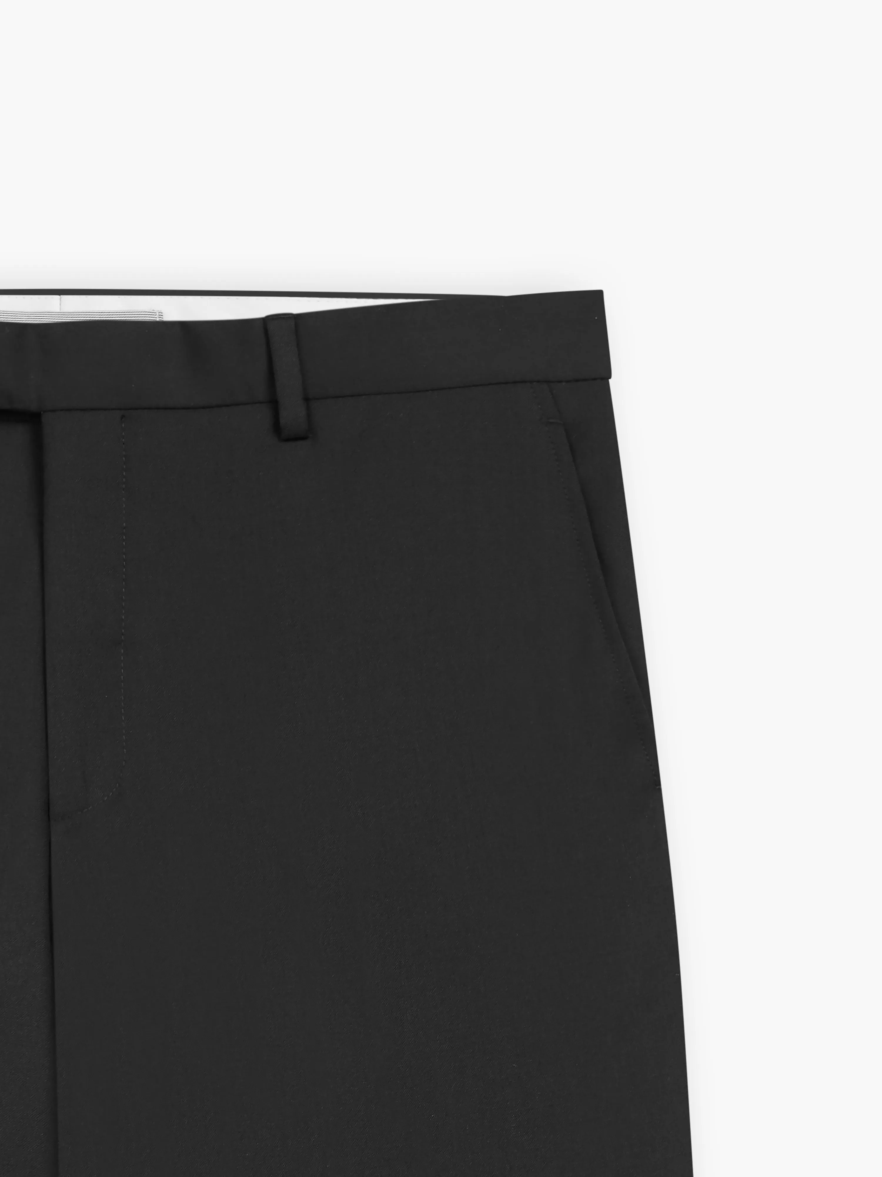 Allard Coolmax Slim Black Suit Trouser