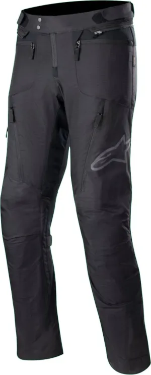 Alpinestars RX-3 Waterproof Motorcycle Textile Pants, Black/Black