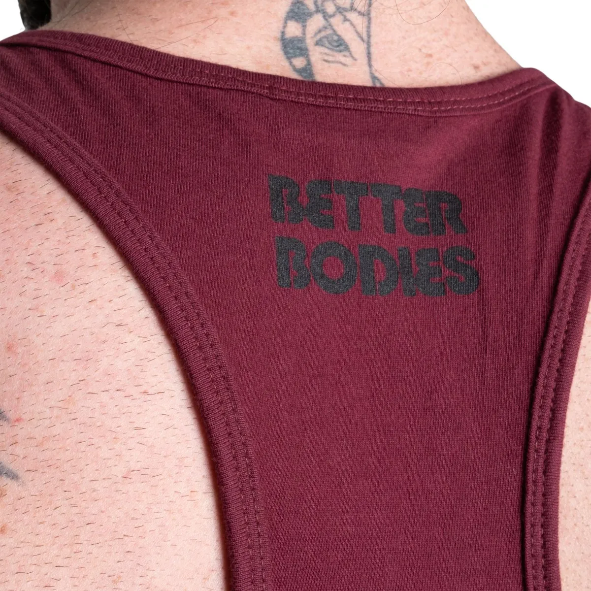 Better Bodies Essential T-Back V2 - Maroon