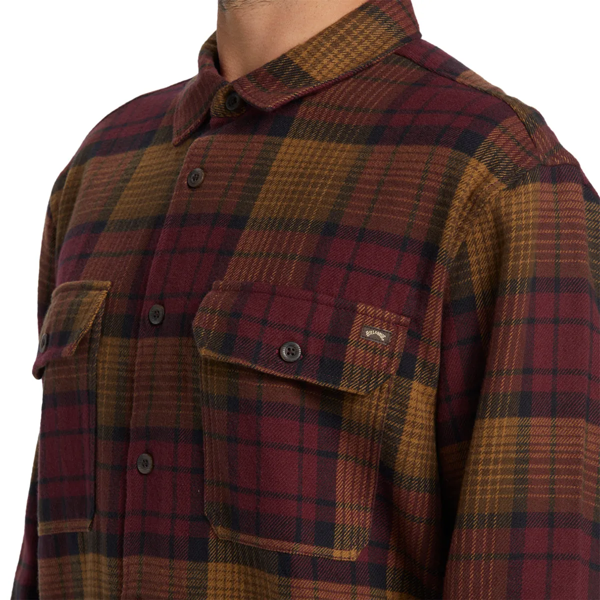 Billabong Offshore Long Sleeve Button-Up Flannel Shirt