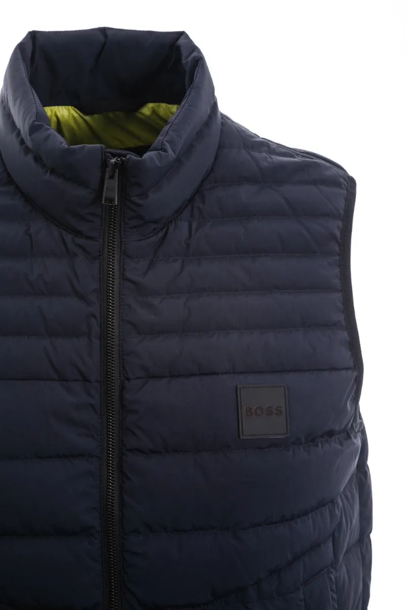 BOSS Oblu Gilet in Dark Blue