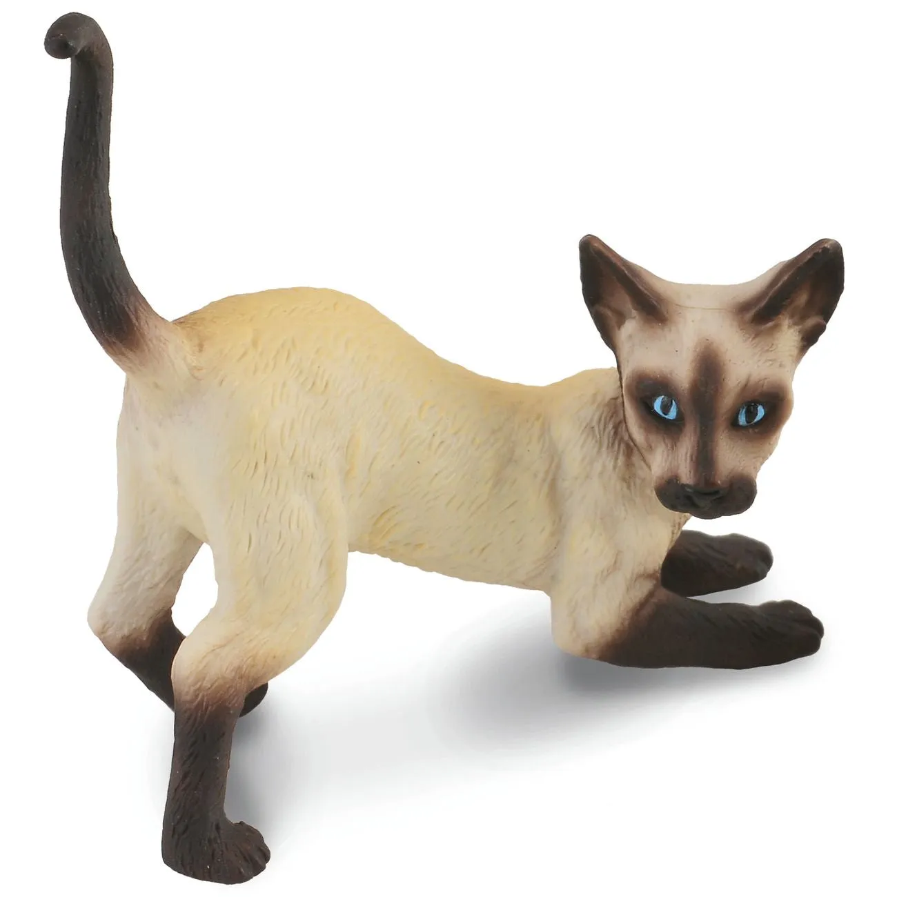 Collecta Siamese Cat Stretching (Green)