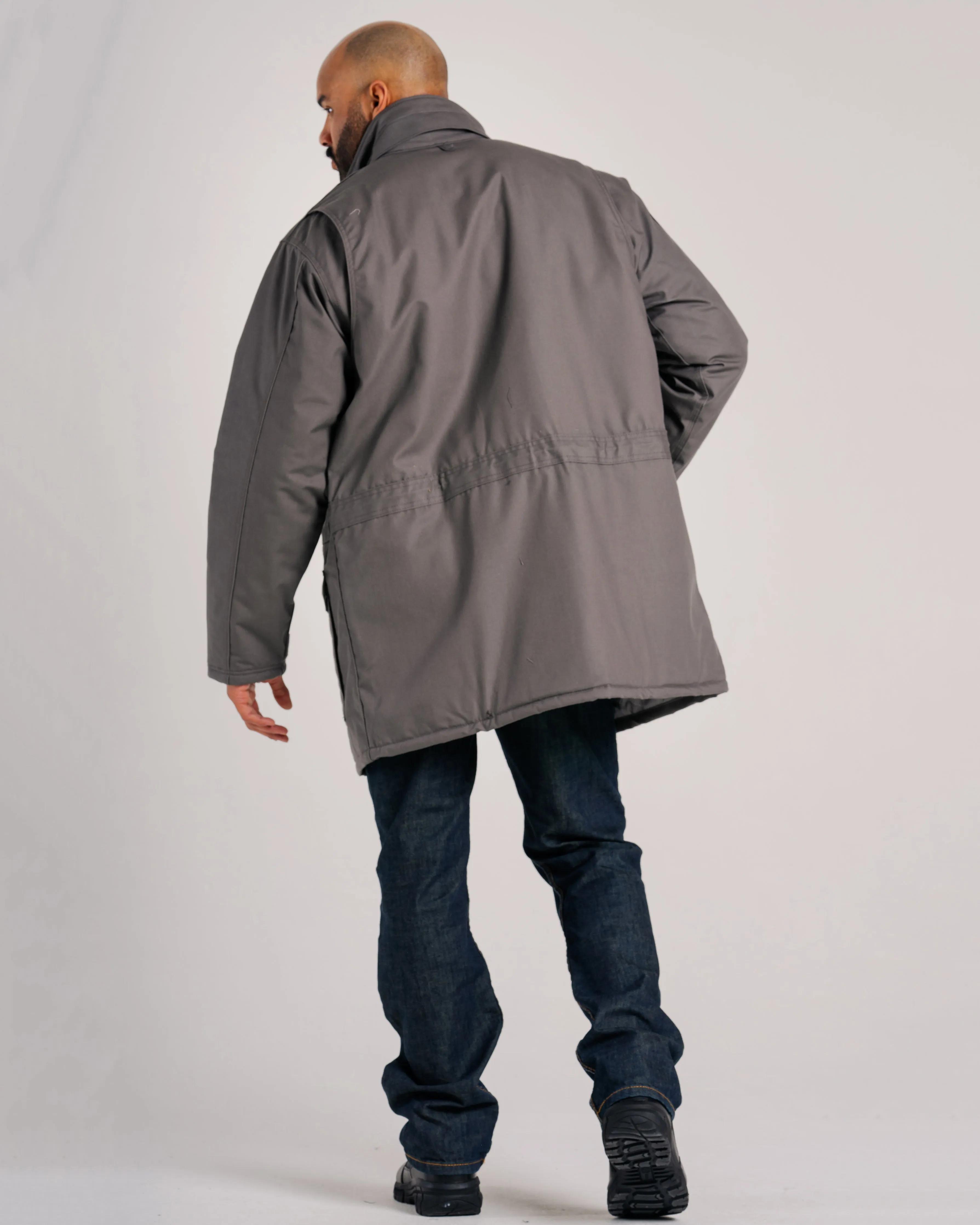 FR Insulated Parka with Windshield Technology | Gray