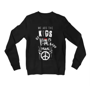 Green Day Sweatshirt - Kids Of War And Peace