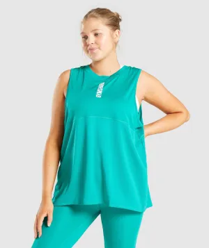 Gymshark Pulse Tank - Green