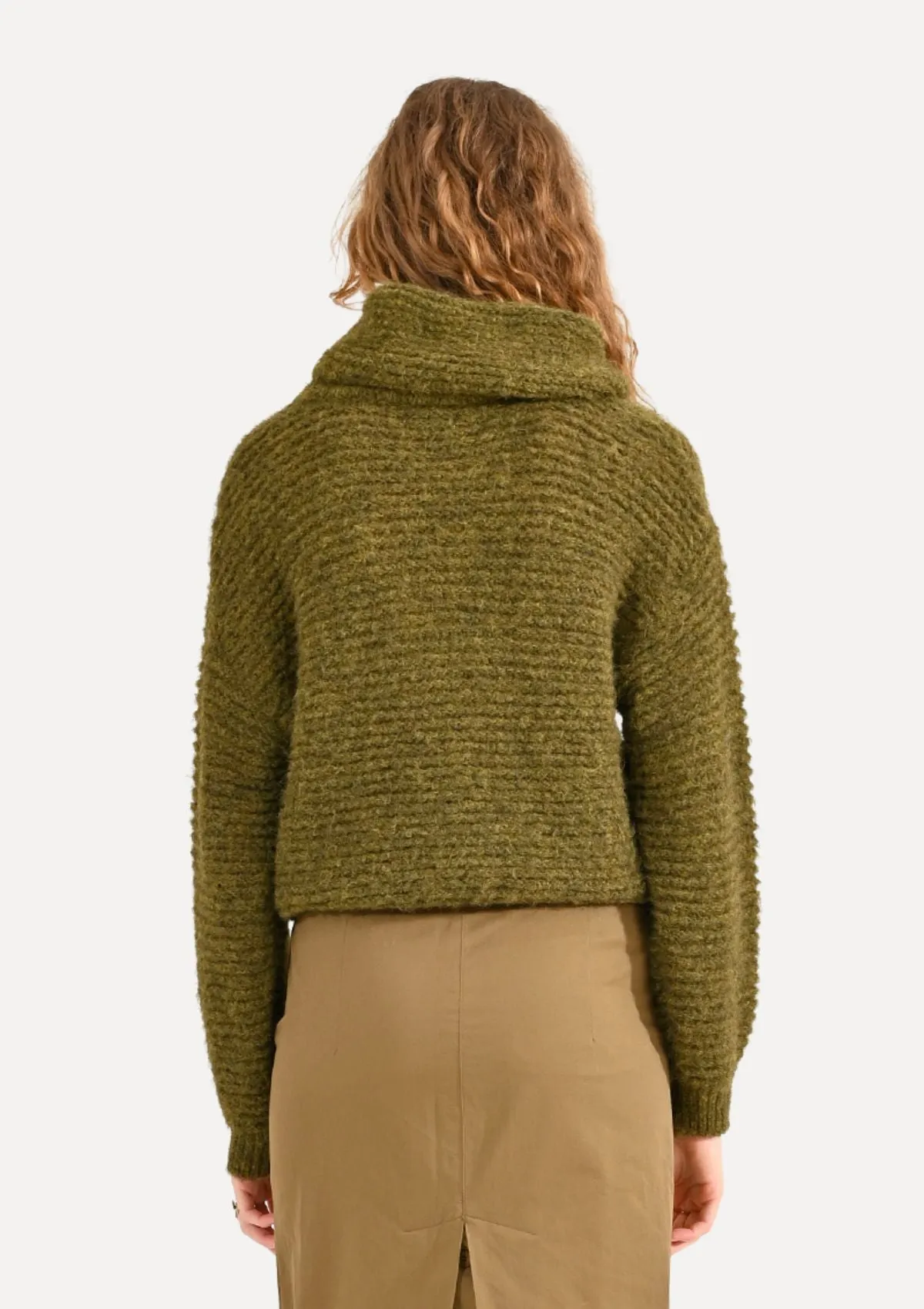 Kennedy Knit Sweater - Khaki