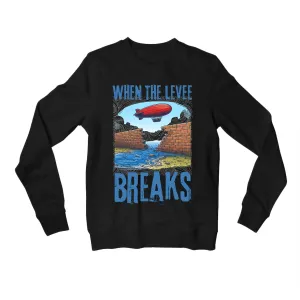 Led Zeppelin Sweatshirt - When The Levee Breaks