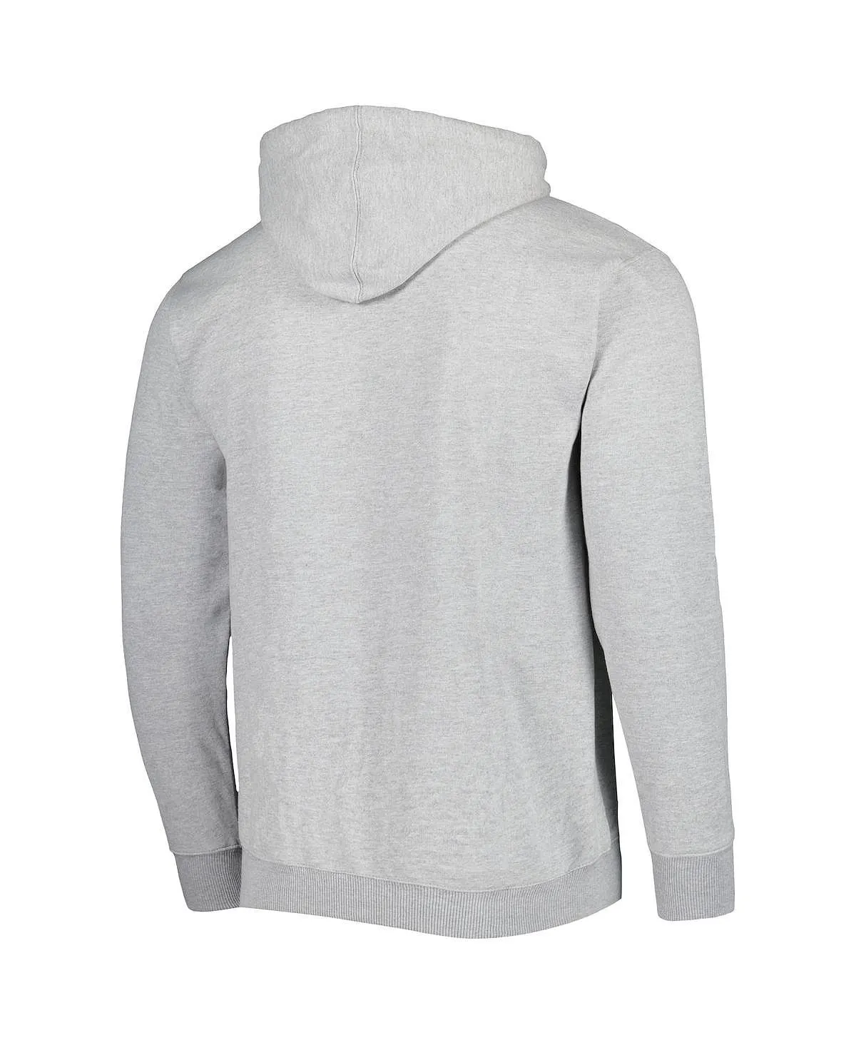 Men's Chicago Bulls Heather Gray Branded French Terry Hoodie Pullover Pullover , multi