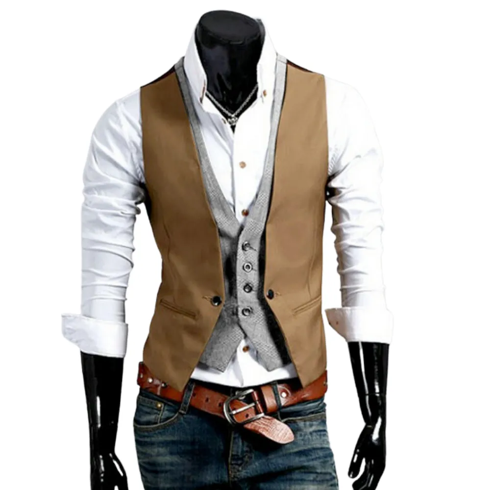 Mens Daul Layer Vest