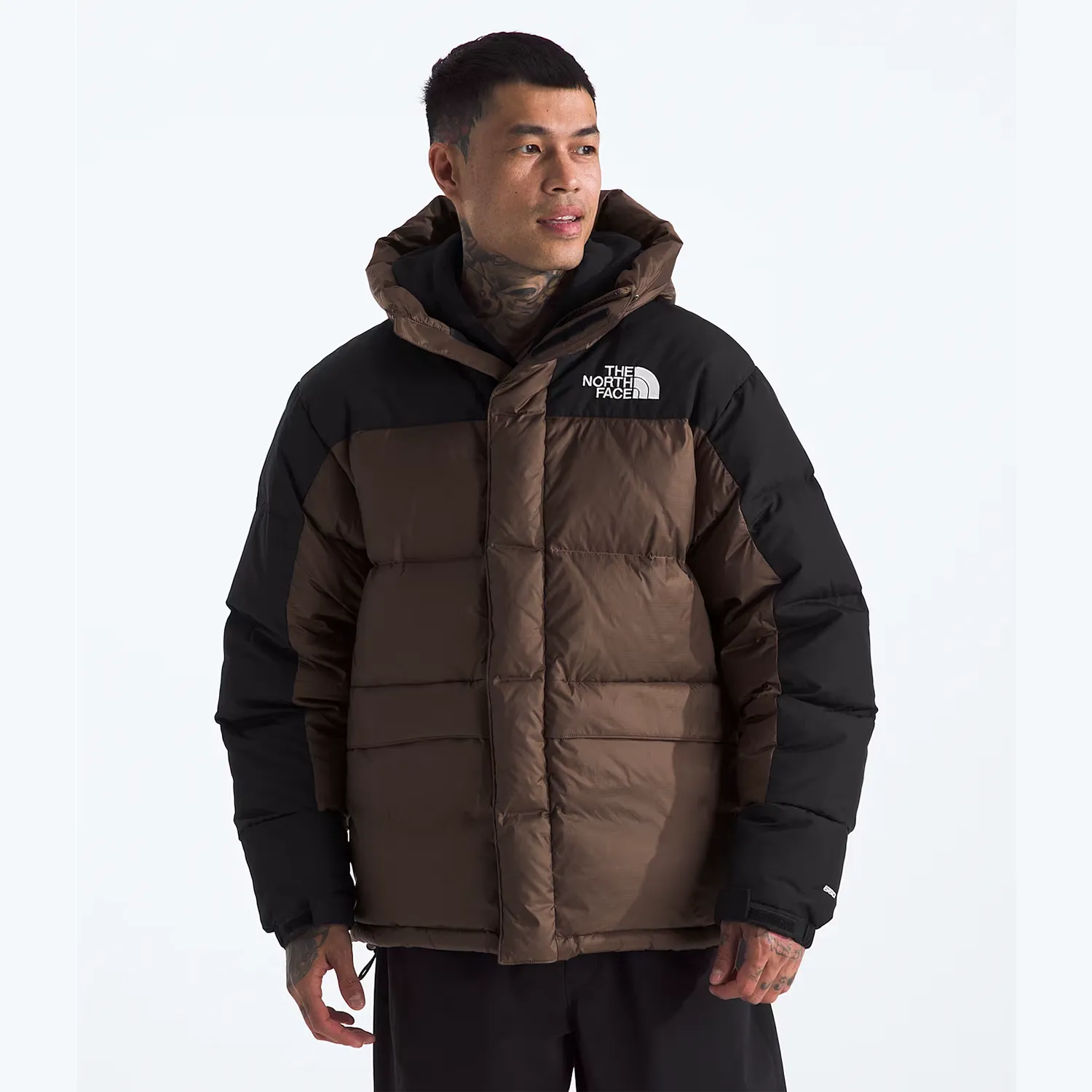 Men's Hmlyn Down Parka - Smokey Brown/TNF Black