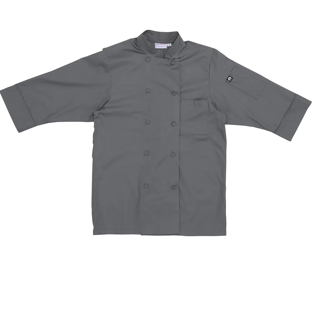 MOROCCO CHEF COAT - Grey