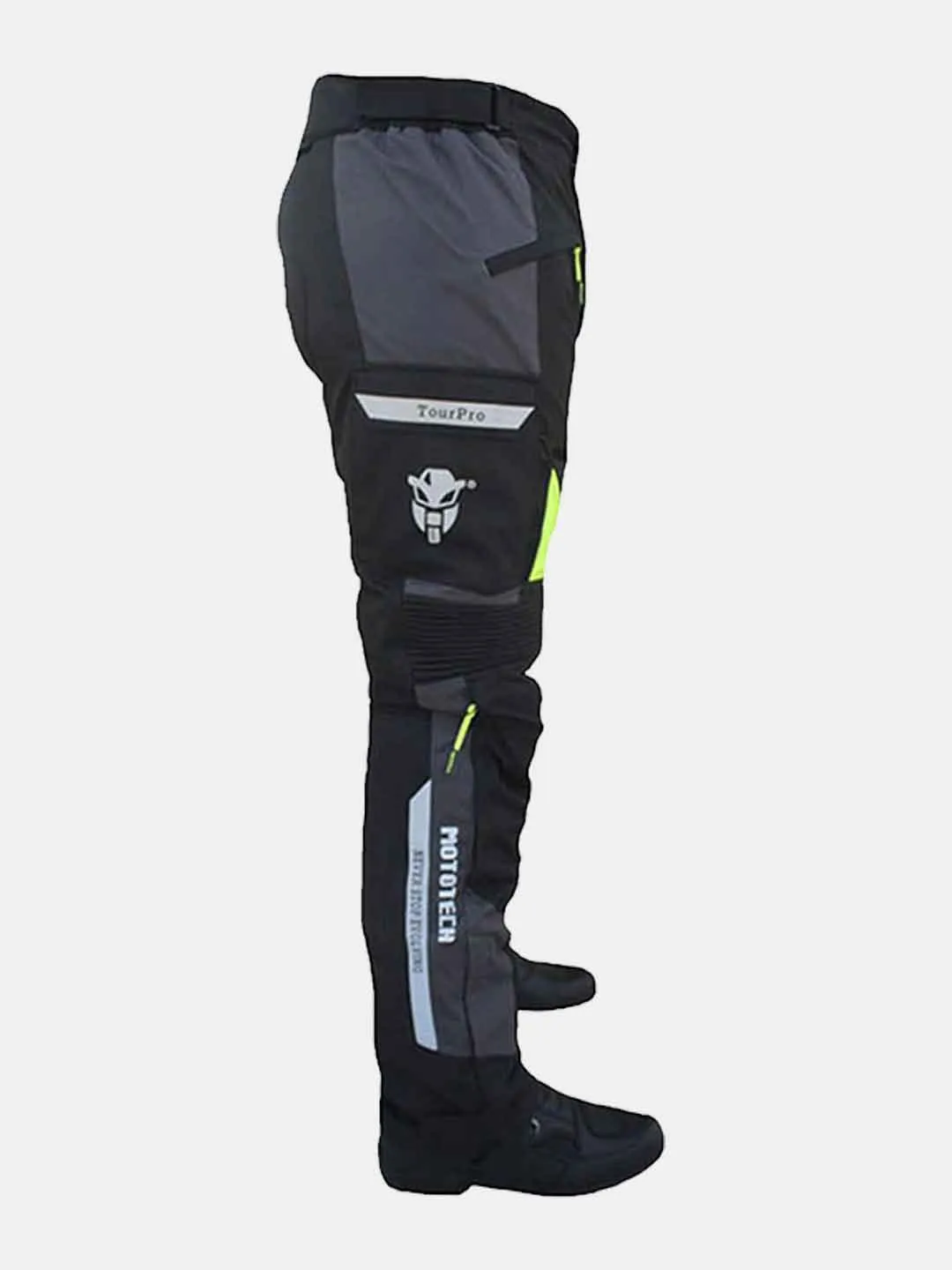 Mototech Trailblazer TourPro Riding Pant v2.0 - Level 2-Black Grey