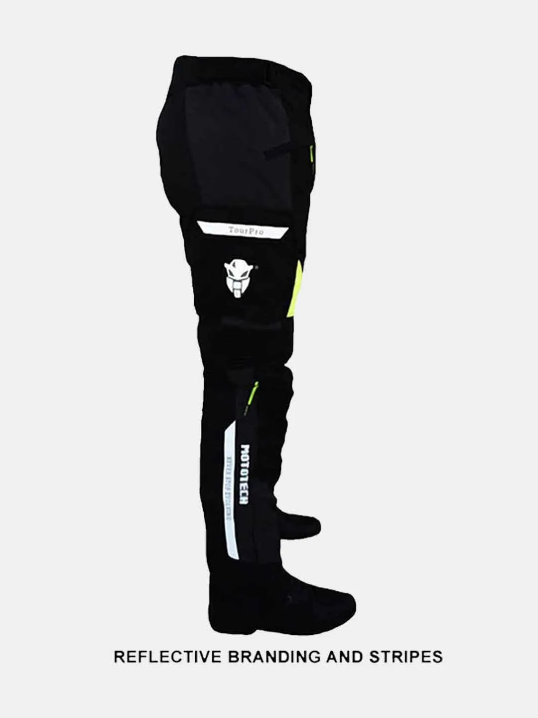 Mototech Trailblazer TourPro Riding Pant v2.0 - Level 2-Black Grey