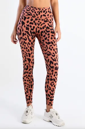 Oversized Cheetah 7/8 High Waisted Legging, Amber