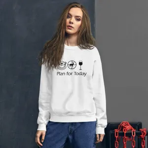 Plan for Today Unisex Cozy Sweatshirt