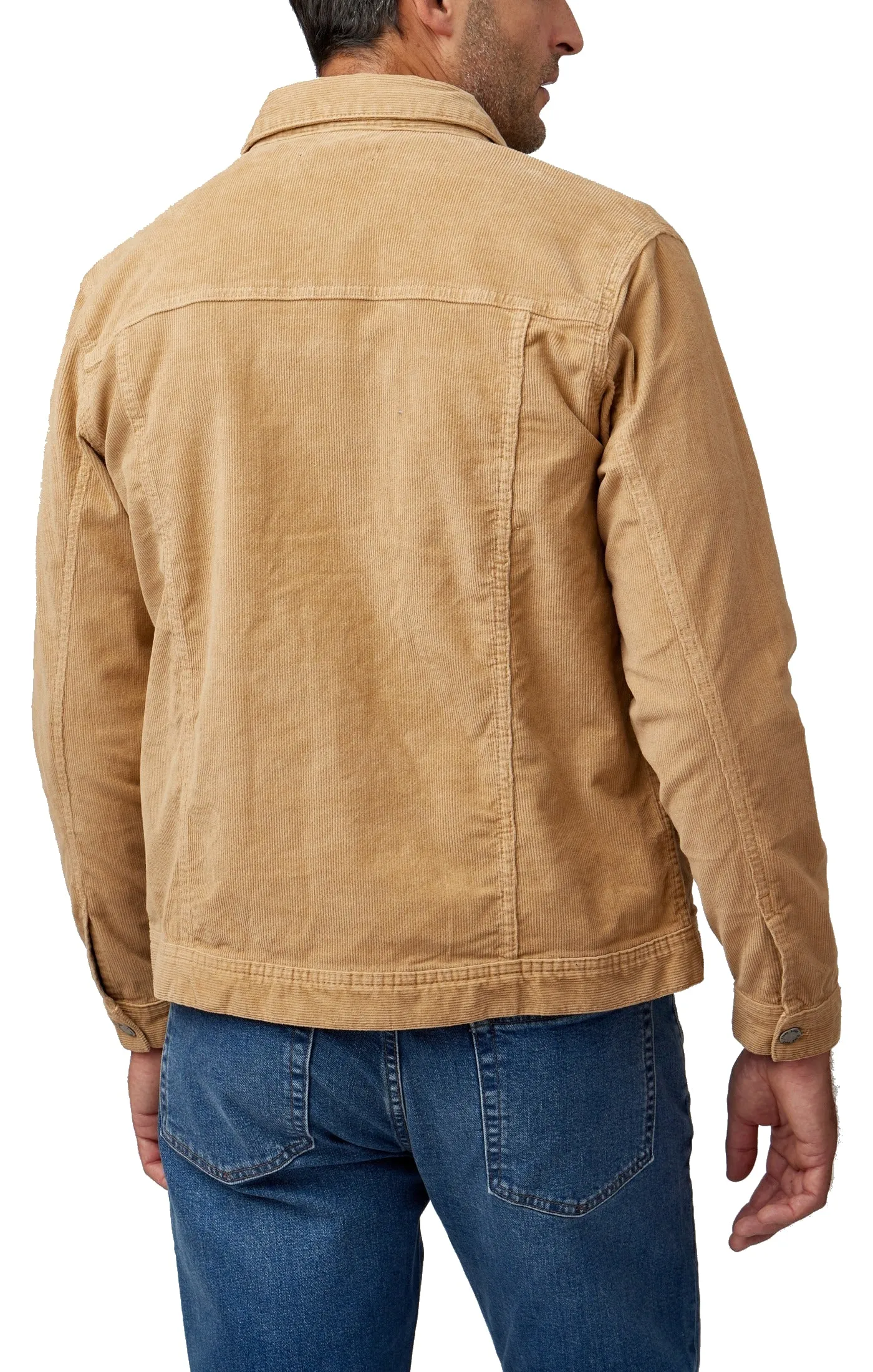 Stone Rose Corduroy Trucker Jacket