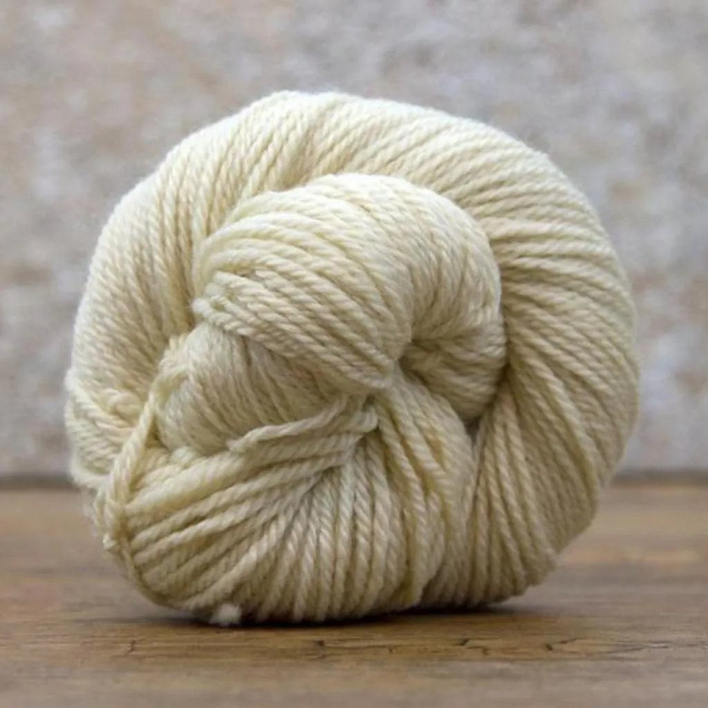 Undyed BFL Worsted Weight Yarn | 100 Gram Skein | Approx. 175 Yards