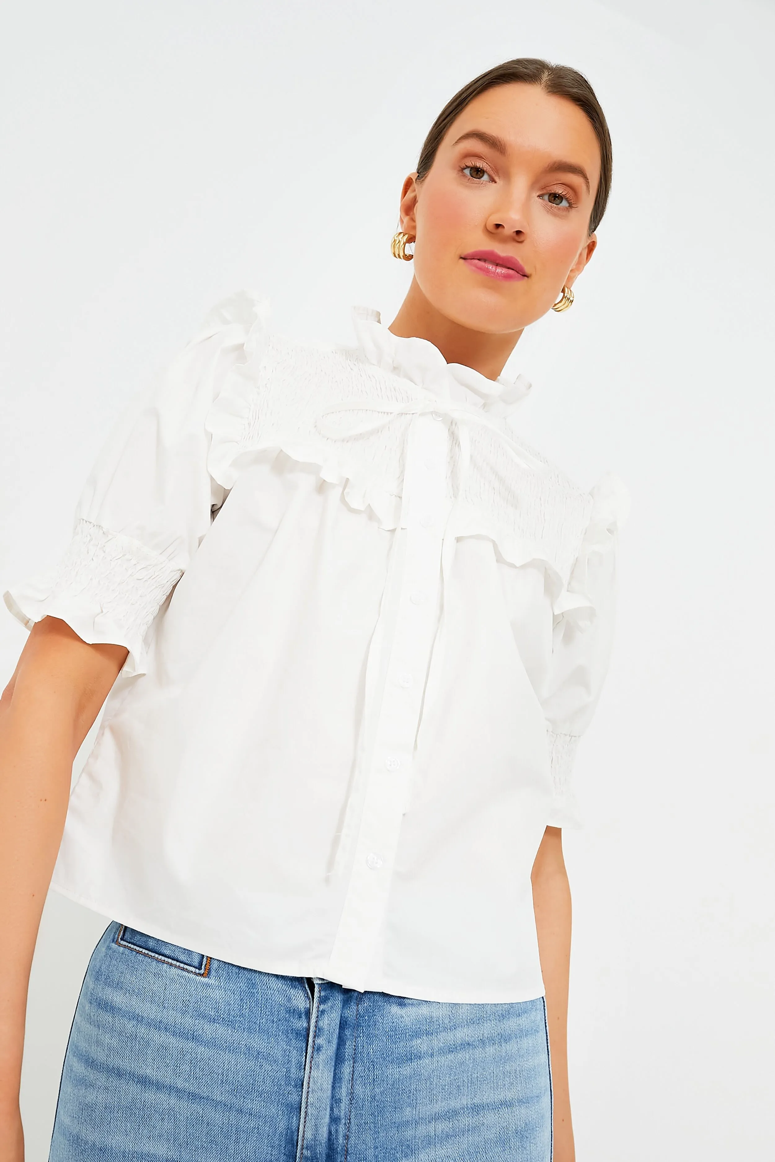 White Nicolette Shirt